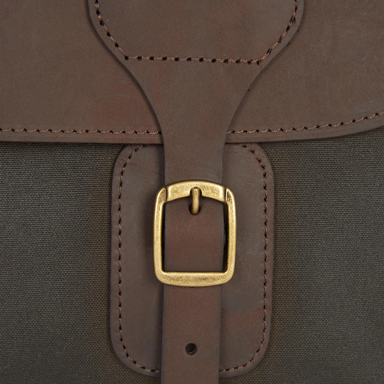 Barbour Wax Leather Briefcase Olive - The Sporting Lodge
