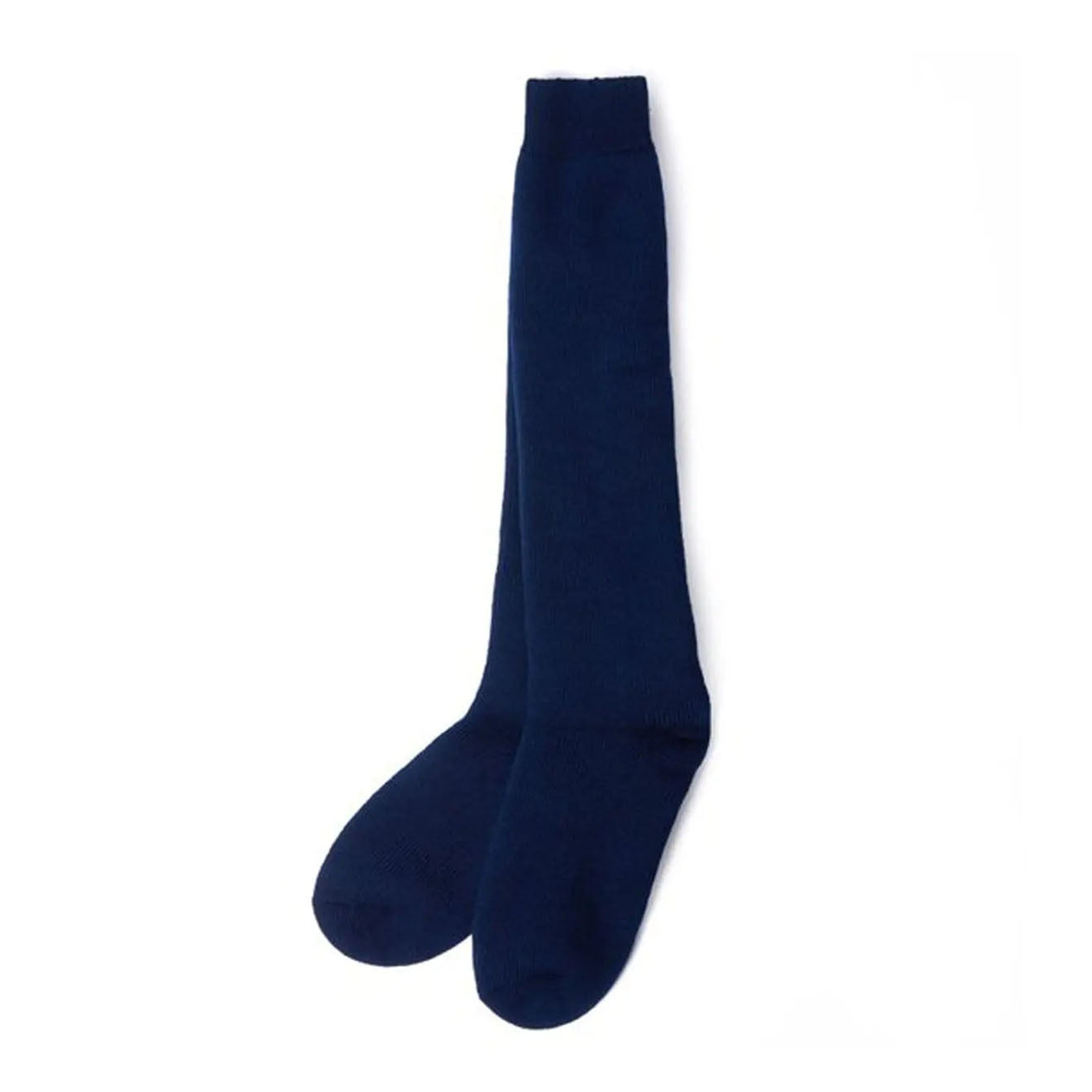 Barbour Wellington Knee Socks Navy - The Sporting Lodge