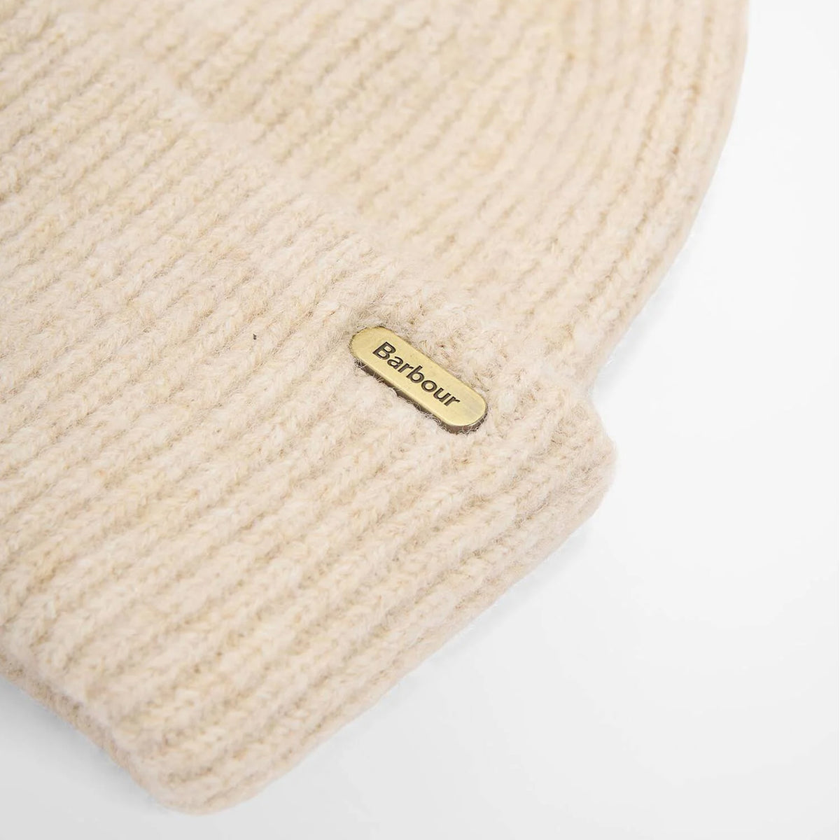 Barbour Womens Barbour Enid Knitted Beanie Hat Birch