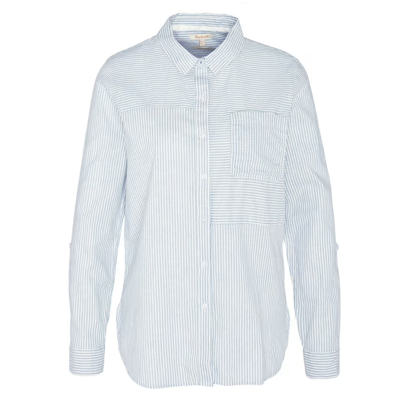 Barbour Womens Beachfront Shirt Chambray Stripe - The Sporting Lodge