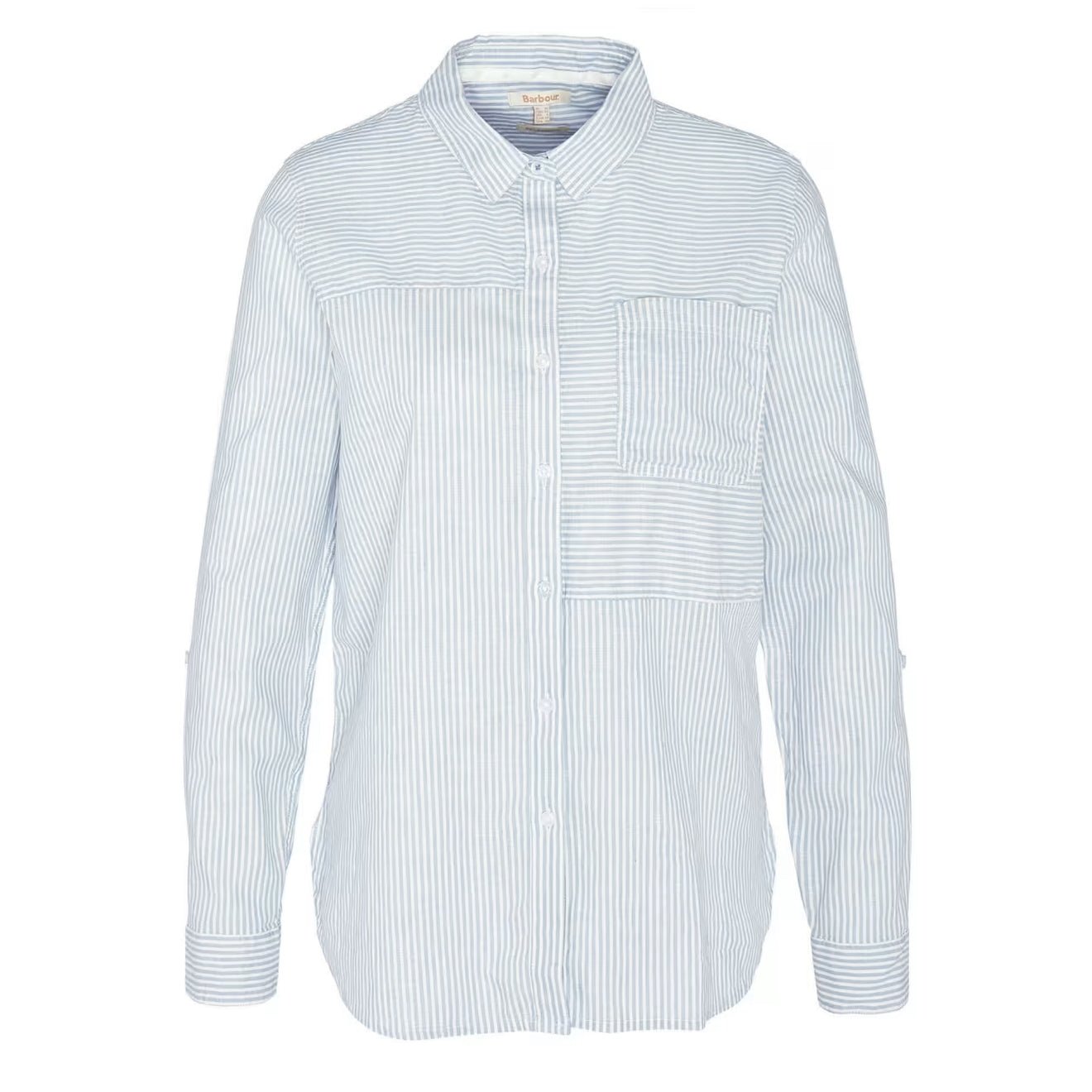 Barbour Womens Beachfront Shirt Chambray Stripe - The Sporting Lodge