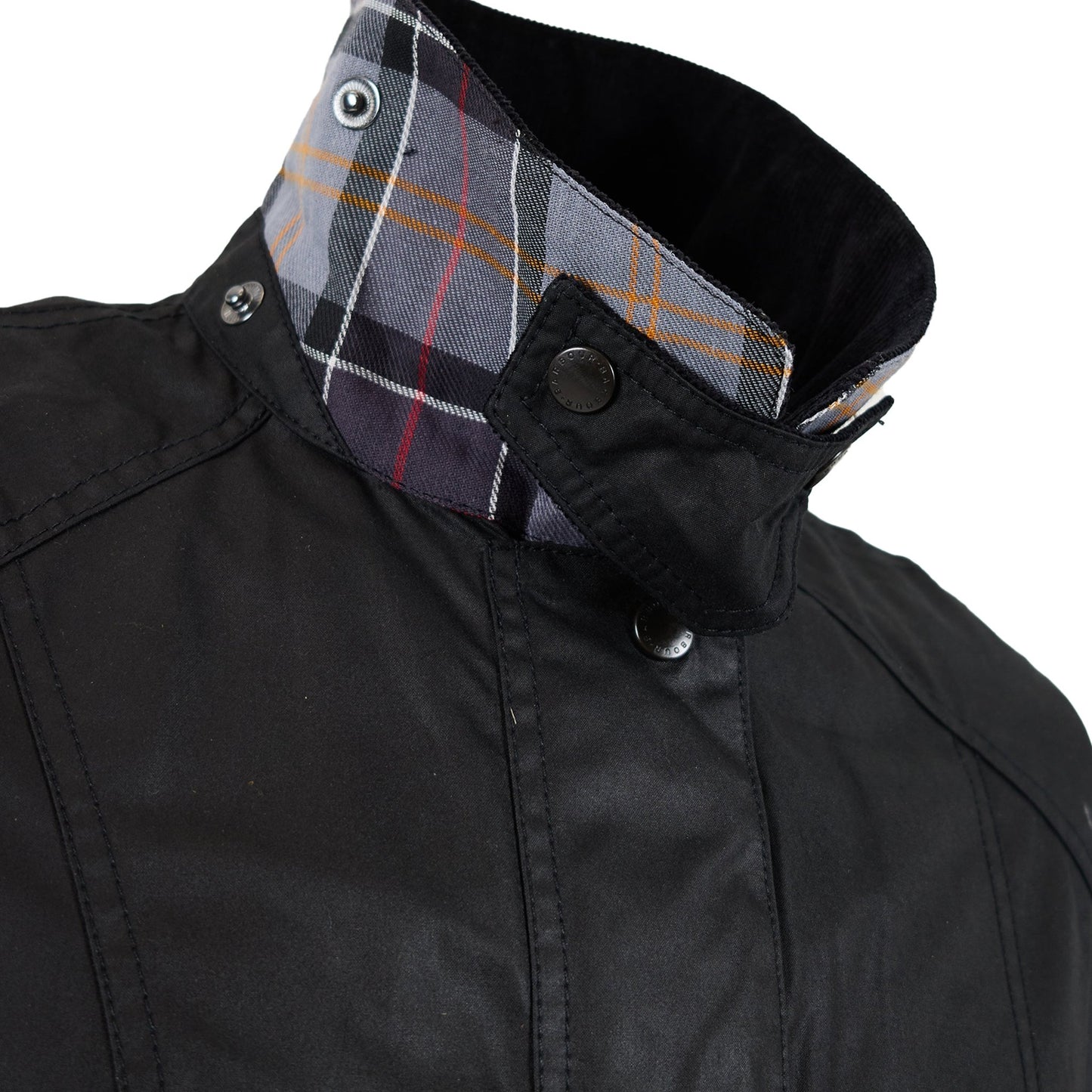 Barbour Womens Beadnell Wax Jacket Black - The Sporting Lodge