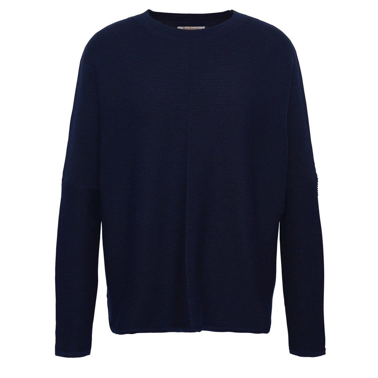 Barbour Womens Bickland Crew Neck Jumper Classic Navy - The Sporting Lodge