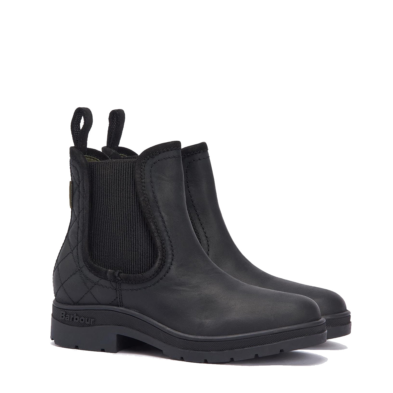 Barbour Womens Birch Chelsea Boot Black - The Sporting Lodge