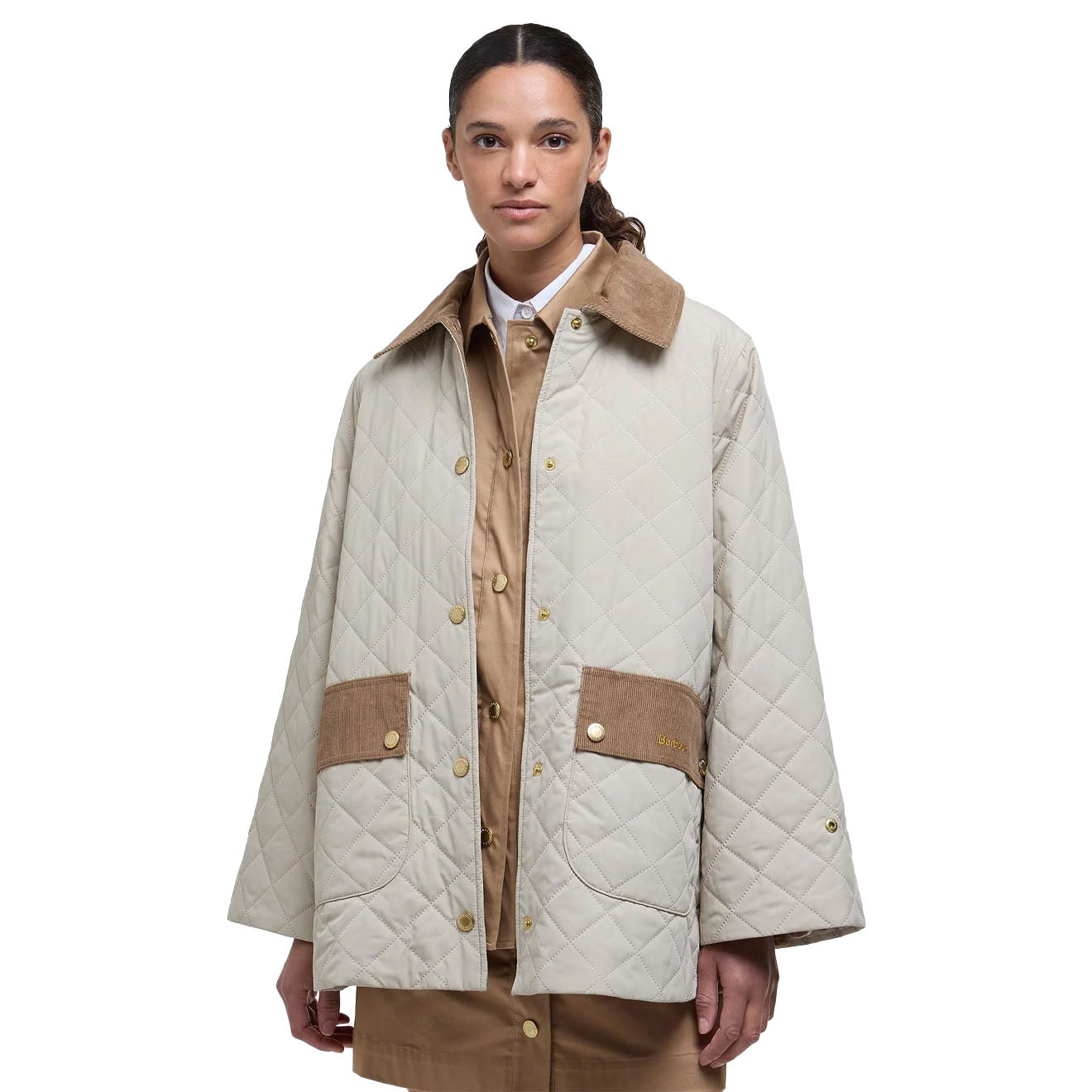 Barbour Womens Corinne Quilt Light Sand/Ancient - The Sporting Lodge