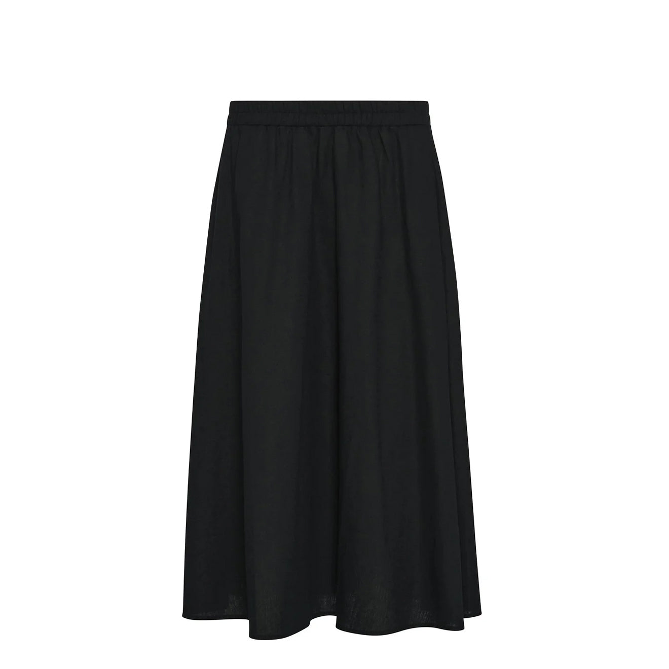 Barbour Womens Elsie Midi Skirt Black