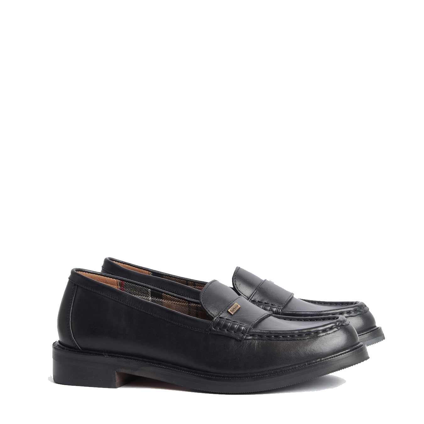 Barbour Womens Francis Loafer Black - The Sporting Lodge
