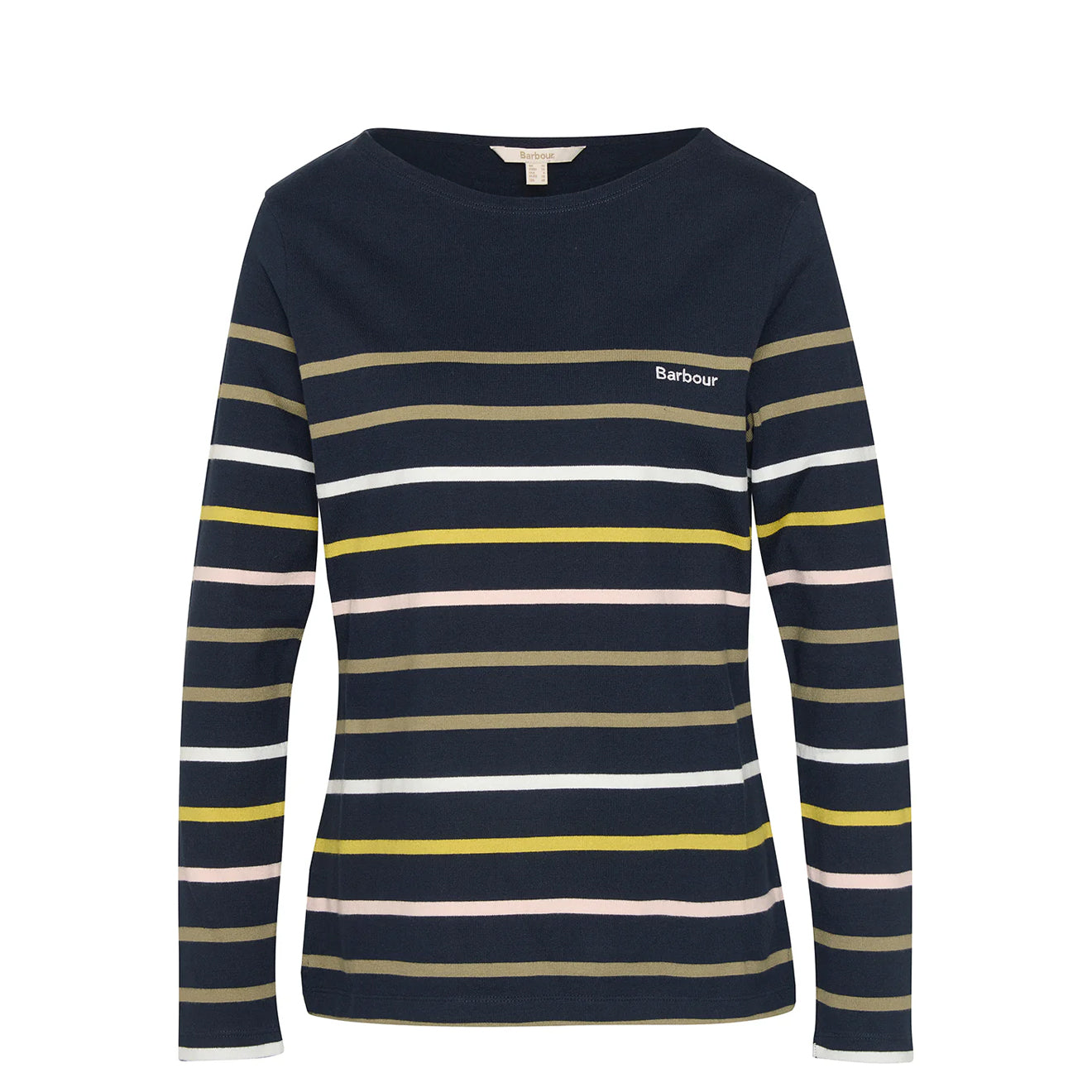 Barbour Womens Hawkins Top Navy Stripe