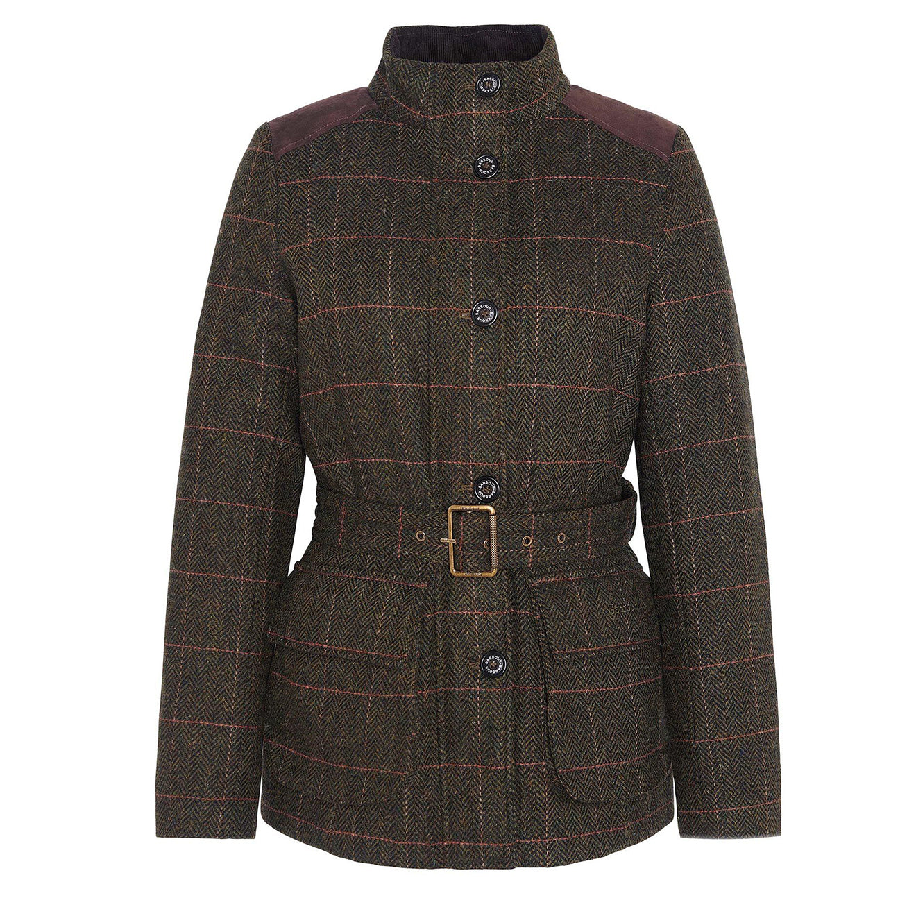 Barbour Womens Hollie Wool Jacket Spiced Pumpkin - The Sporting Lodge