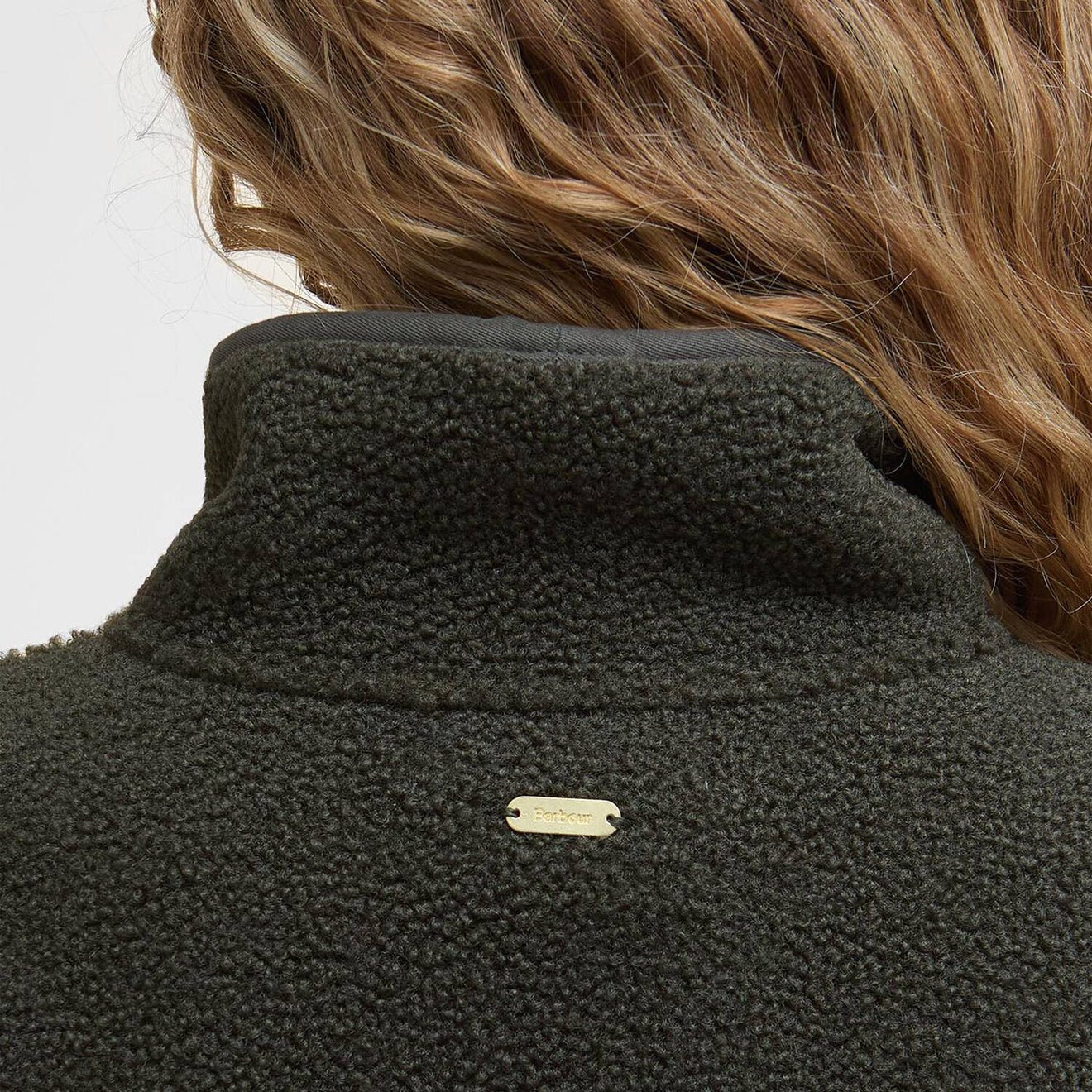 Barbour Womens Mabel Fleece Olive - The Sporting Lodge