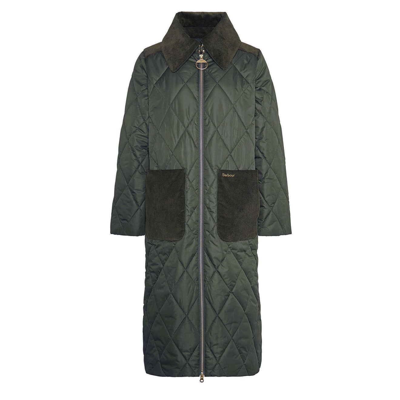 Barbour Womens Malton Quilt Olive / Ancient - The Sporting Lodge
