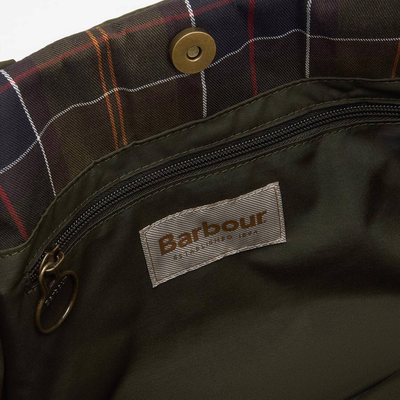 Barbour Womens Mariah Quilted Mini Tote Bag Olive - The Sporting Lodge