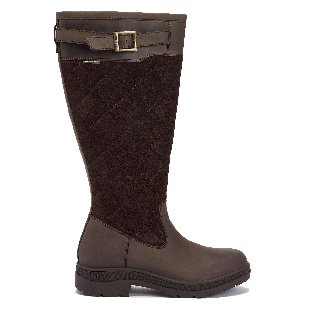 Barbour Womens Oak Tall Boot Brown - The Sporting Lodge