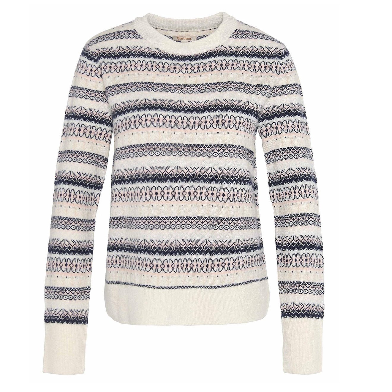 Barbour Womens Peak Knitted Jumper Multi - The Sporting Lodge