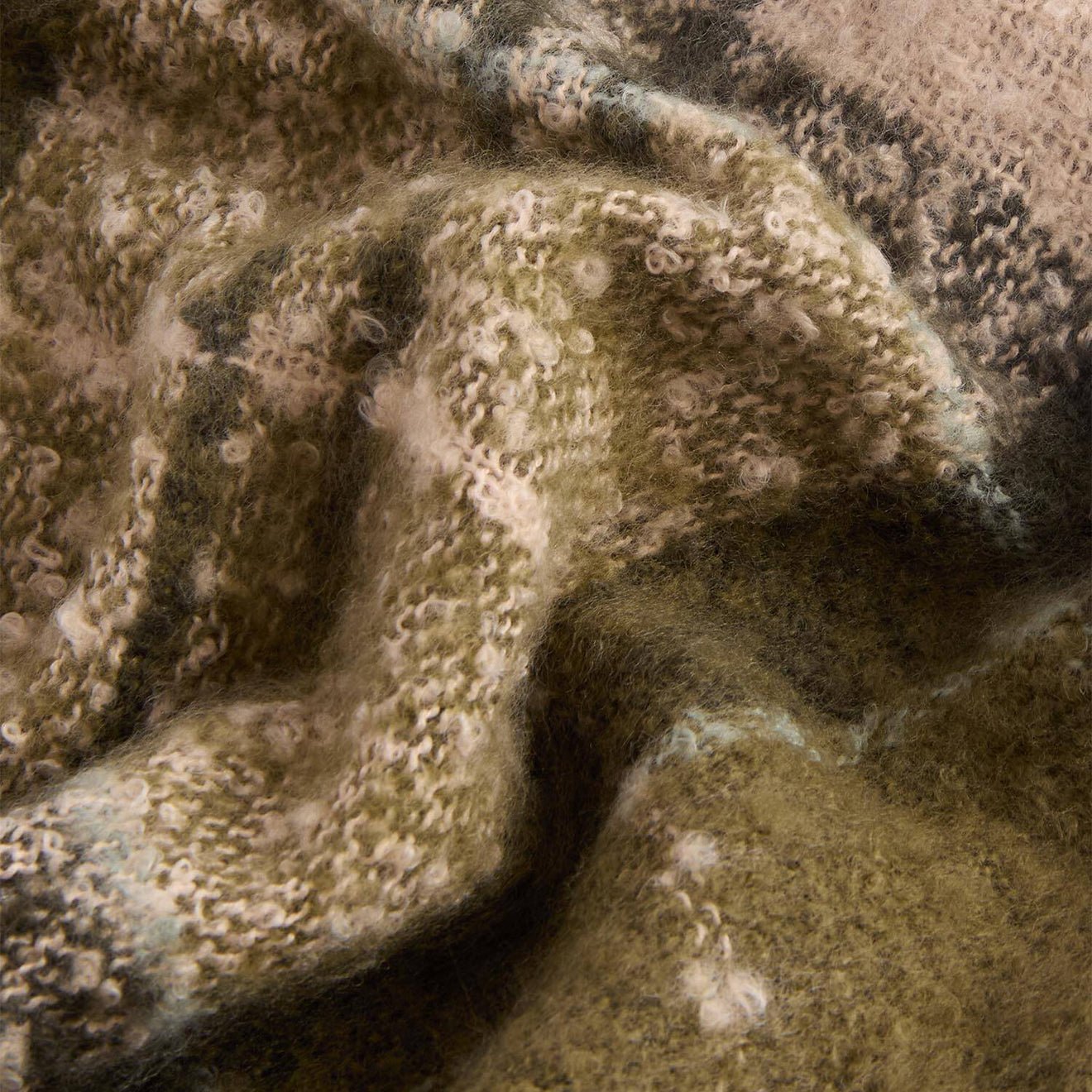 Barbour Womens Saltburn Beanie & Tartan Scarf Gift Set Ancient Loden/Dark Green - The Sporting Lodge