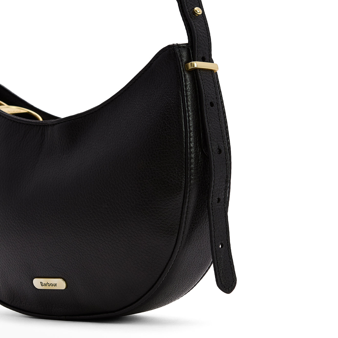 Barbour Womens Sorrel Leather Sling Black