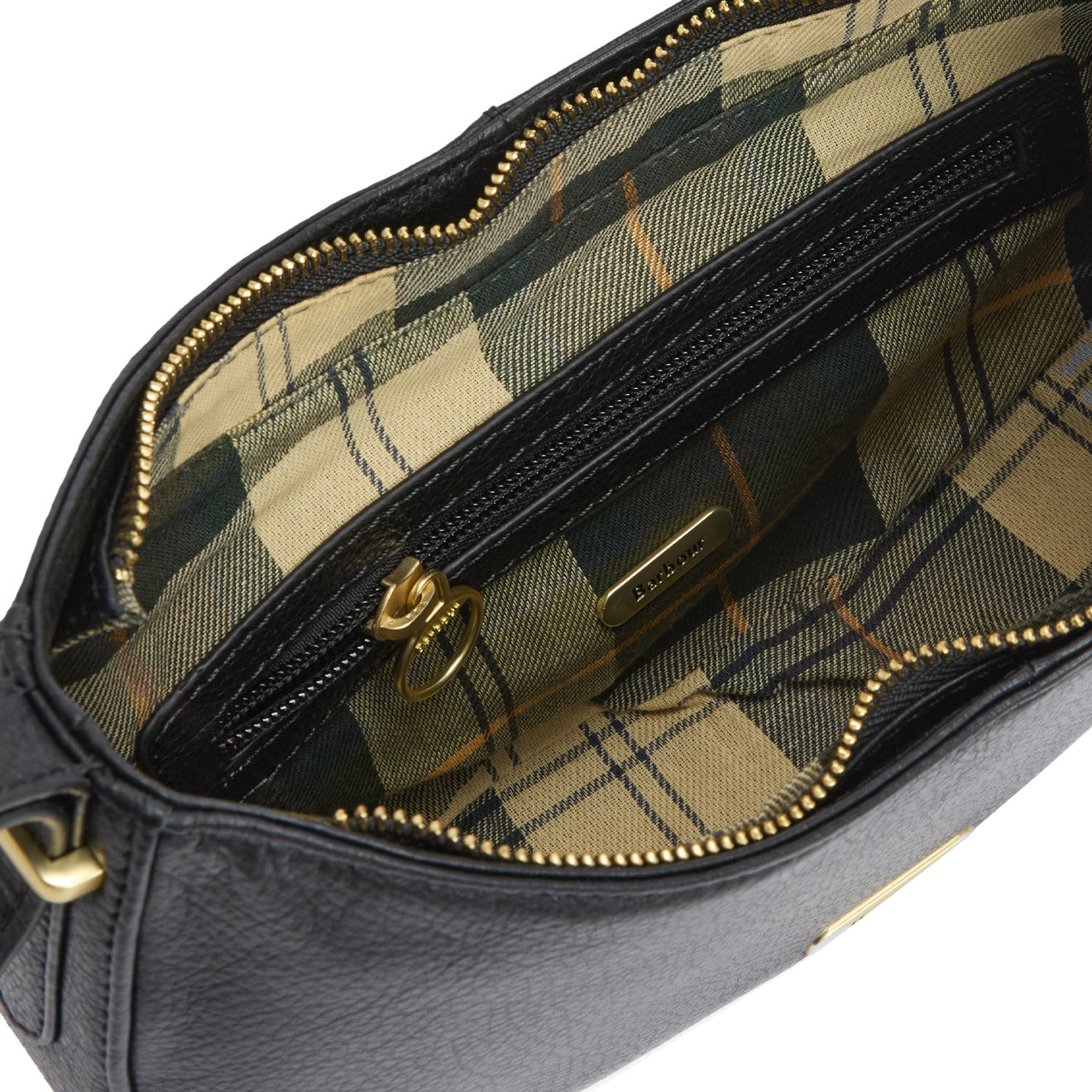 Barbour Womens Sorrel Leather Sling Black