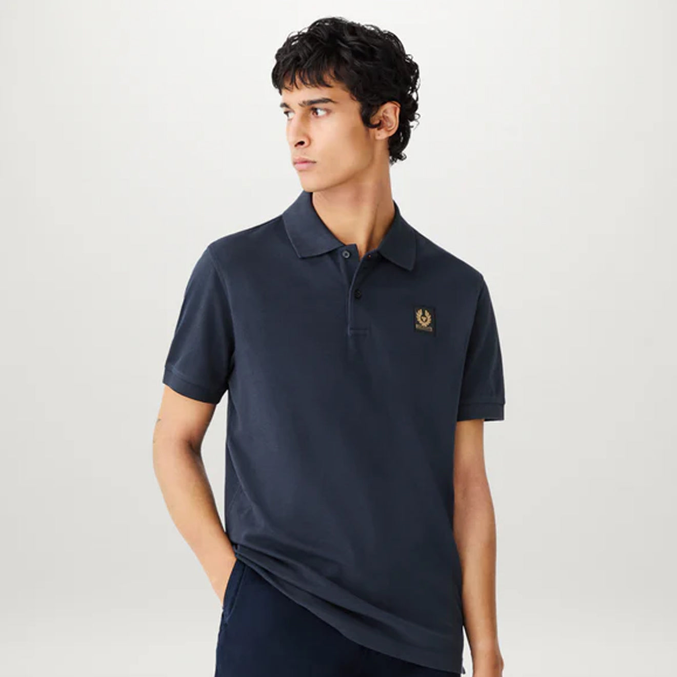 Belstaff Belstaff Polo Dark Ink - The Sporting Lodge