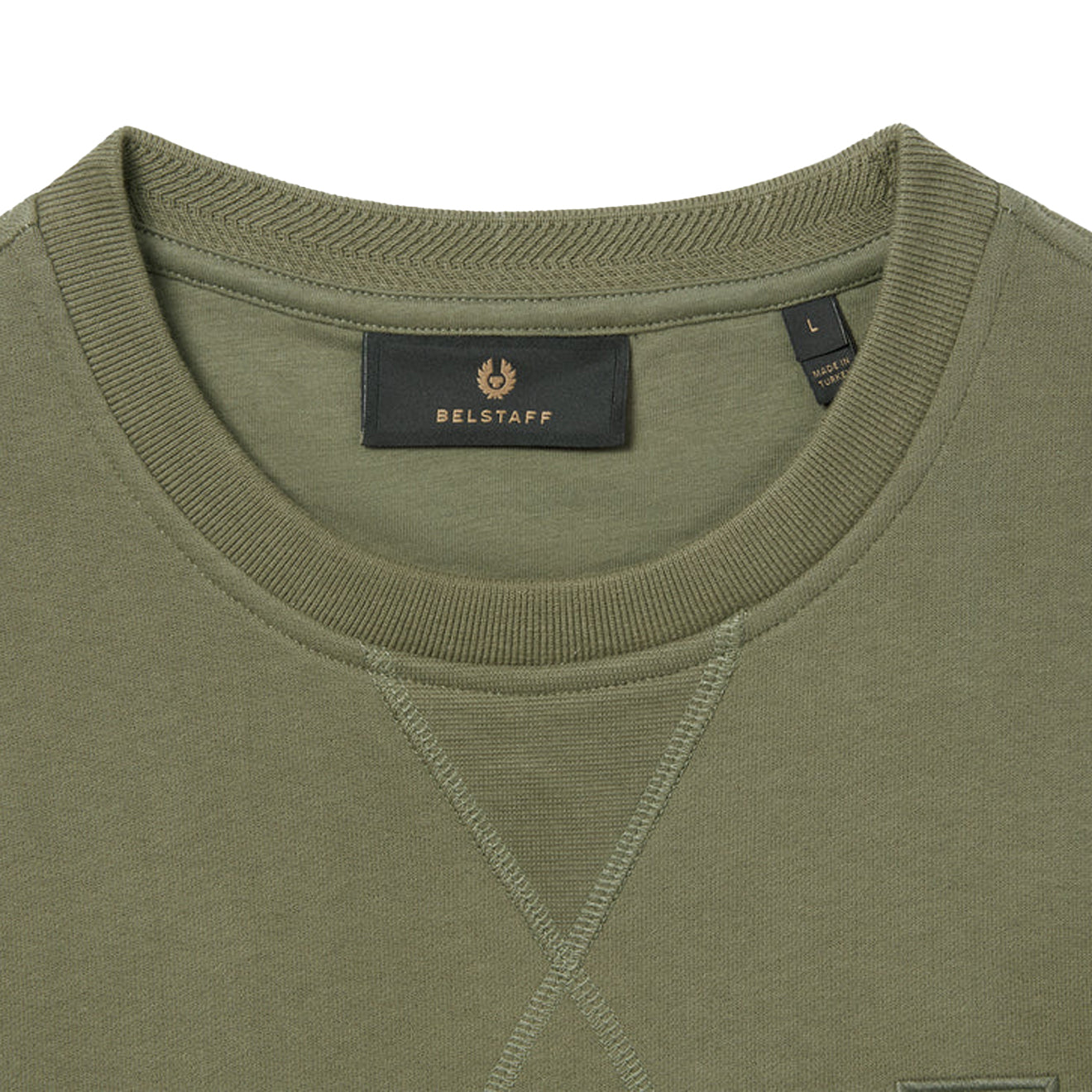Belstaff Belstaff Sweatshirt Surplus Green - The Sporting Lodge