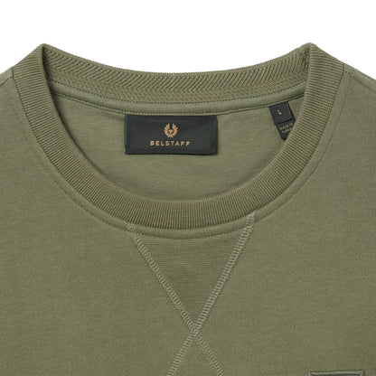 Belstaff Belstaff Sweatshirt Surplus Green - The Sporting Lodge