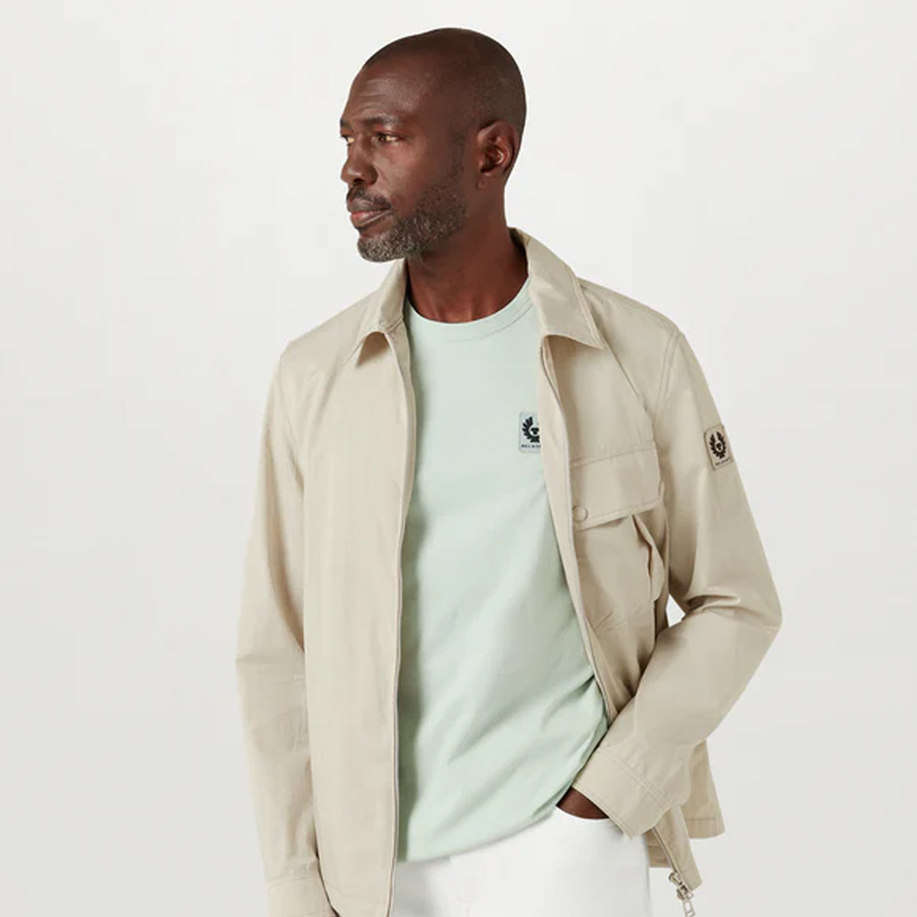 Belstaff Belstaff T-Shirt Breeze Green - The Sporting Lodge