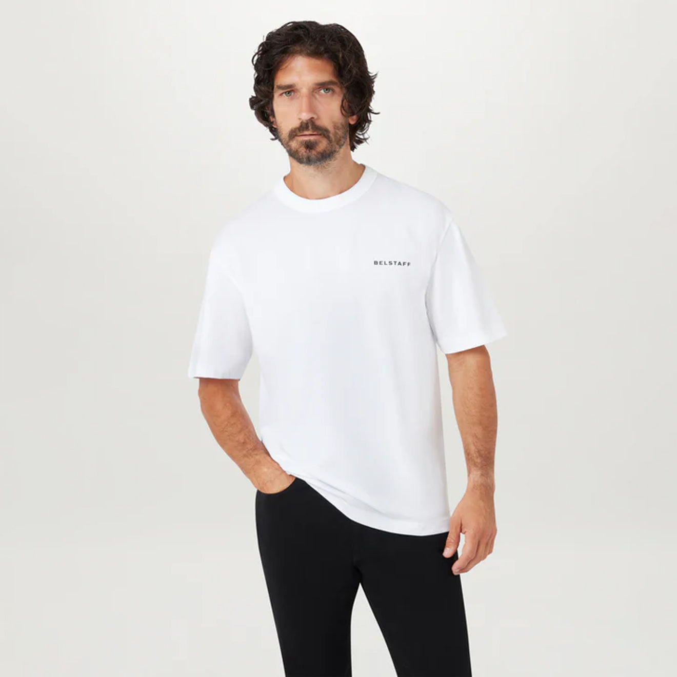 Belstaff Border T-Shirt White