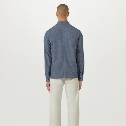 Belstaff CS60 Overshirt Chambray - The Sporting Lodge