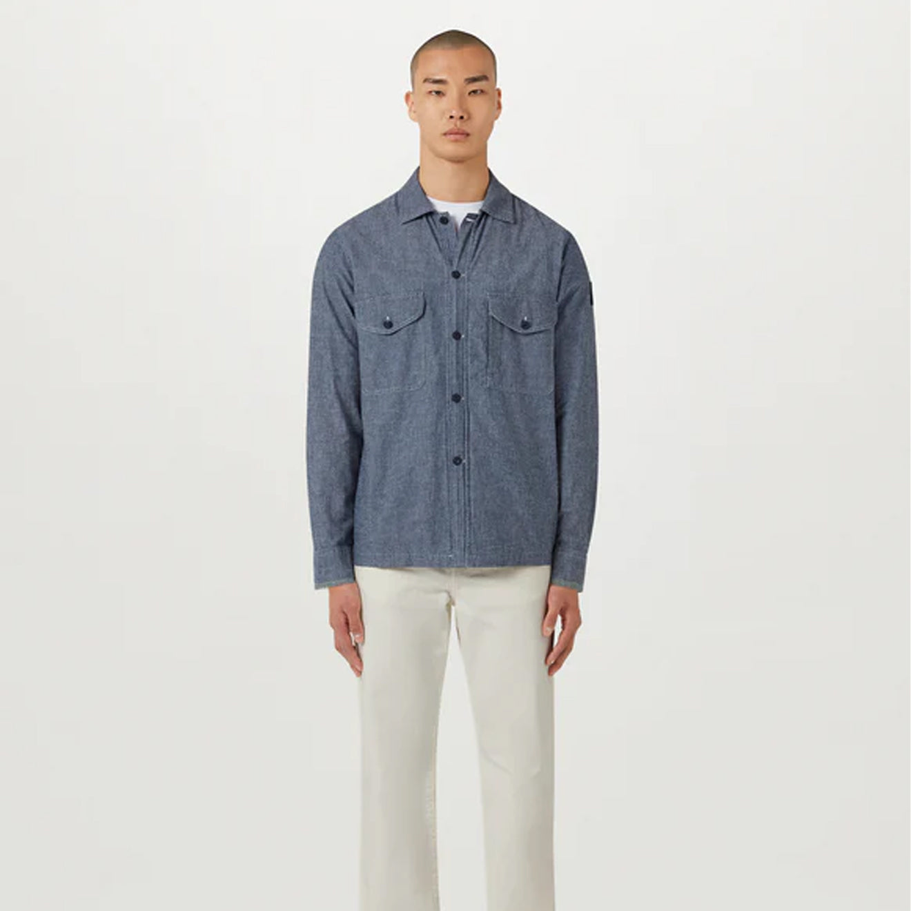 Belstaff CS60 Overshirt Chambray - The Sporting Lodge