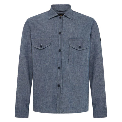 Belstaff CS60 Overshirt Chambray - The Sporting Lodge
