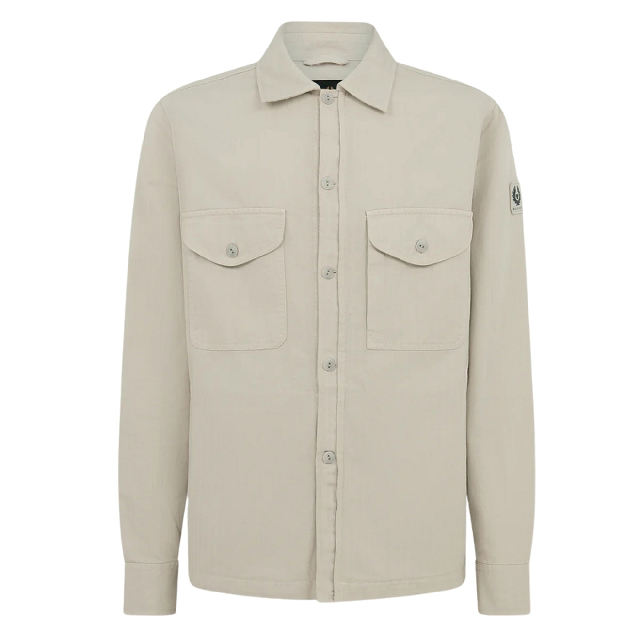 Belstaff CS60 Overshirt Stone Beige - The Sporting Lodge