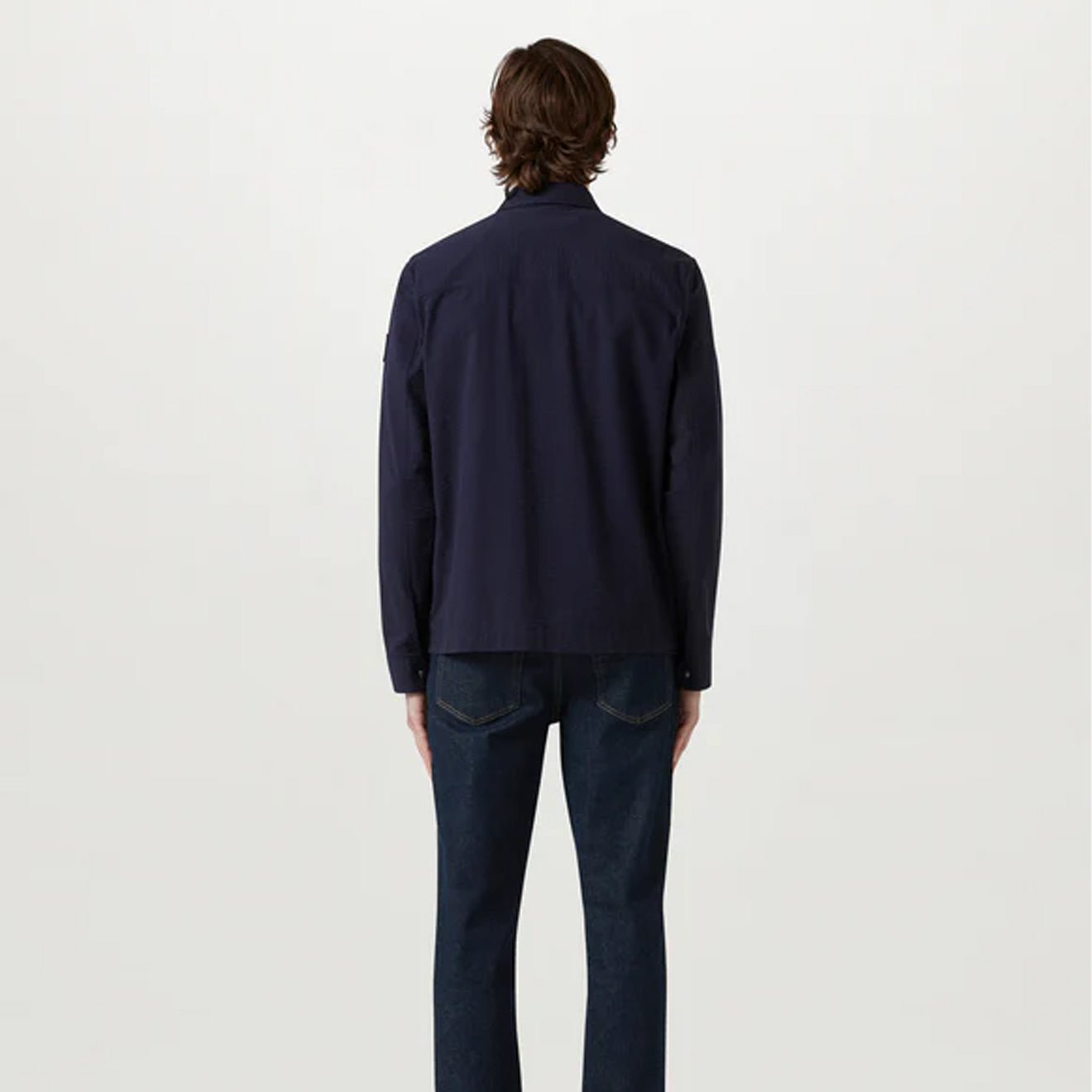 Belstaff Channel Overshirt Dark Ink - The Sporting Lodge