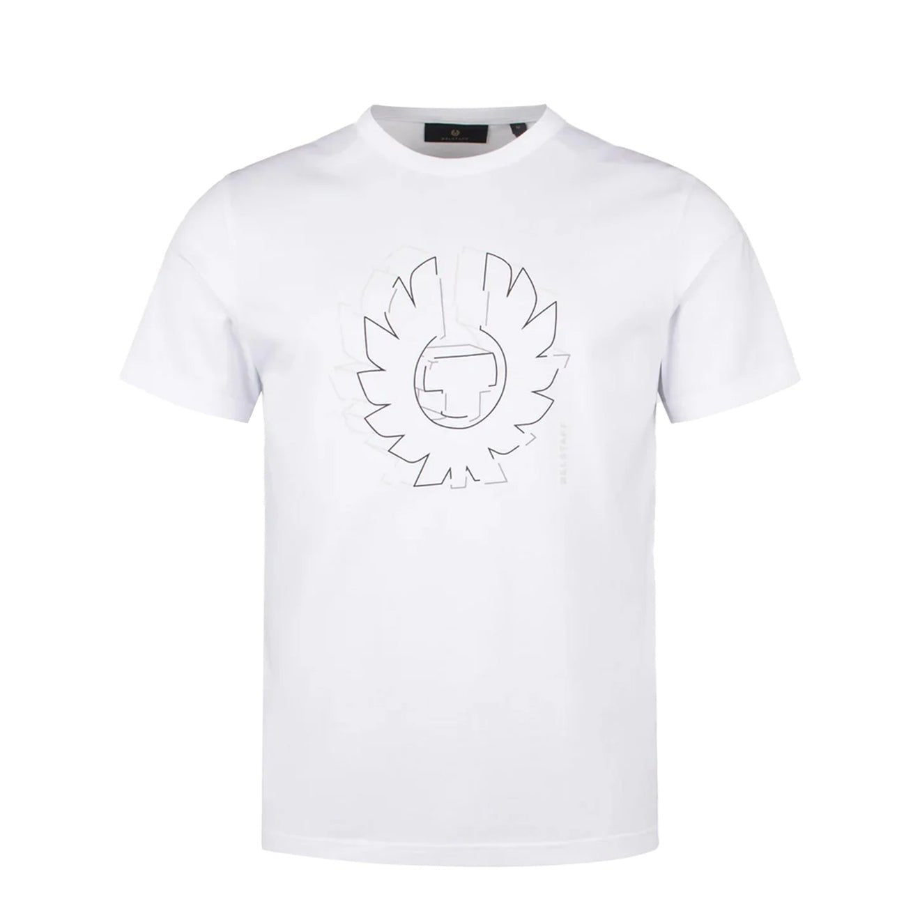 Belstaff Deconstructed Phoenix Graphic T-Shirt White - The Sporting Lodge