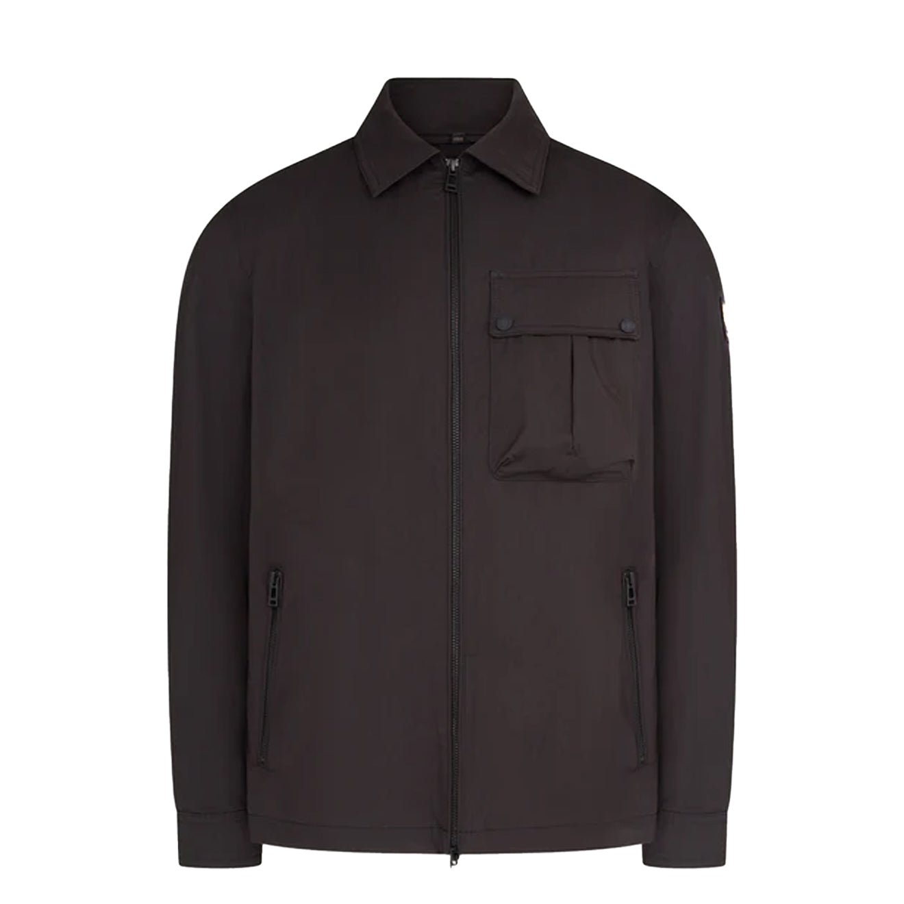 Belstaff Drome Overshirt Black - The Sporting Lodge