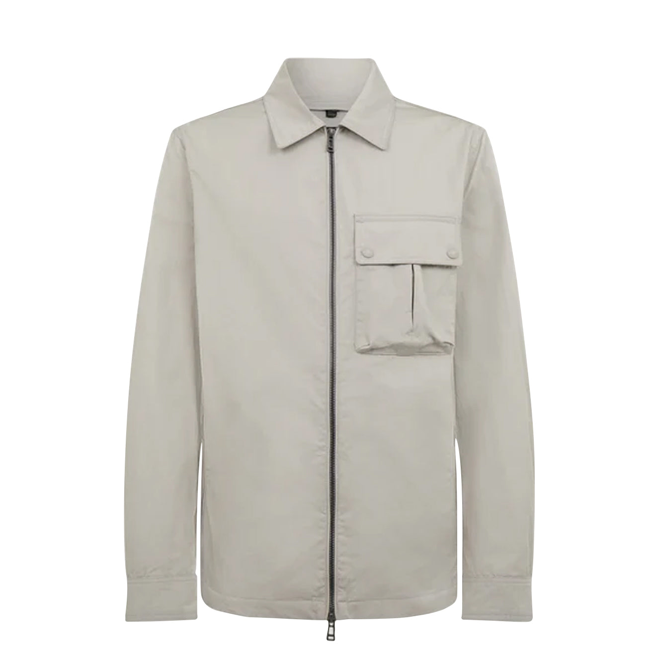 Belstaff Drome Overshirt Cement Grey - The Sporting Lodge