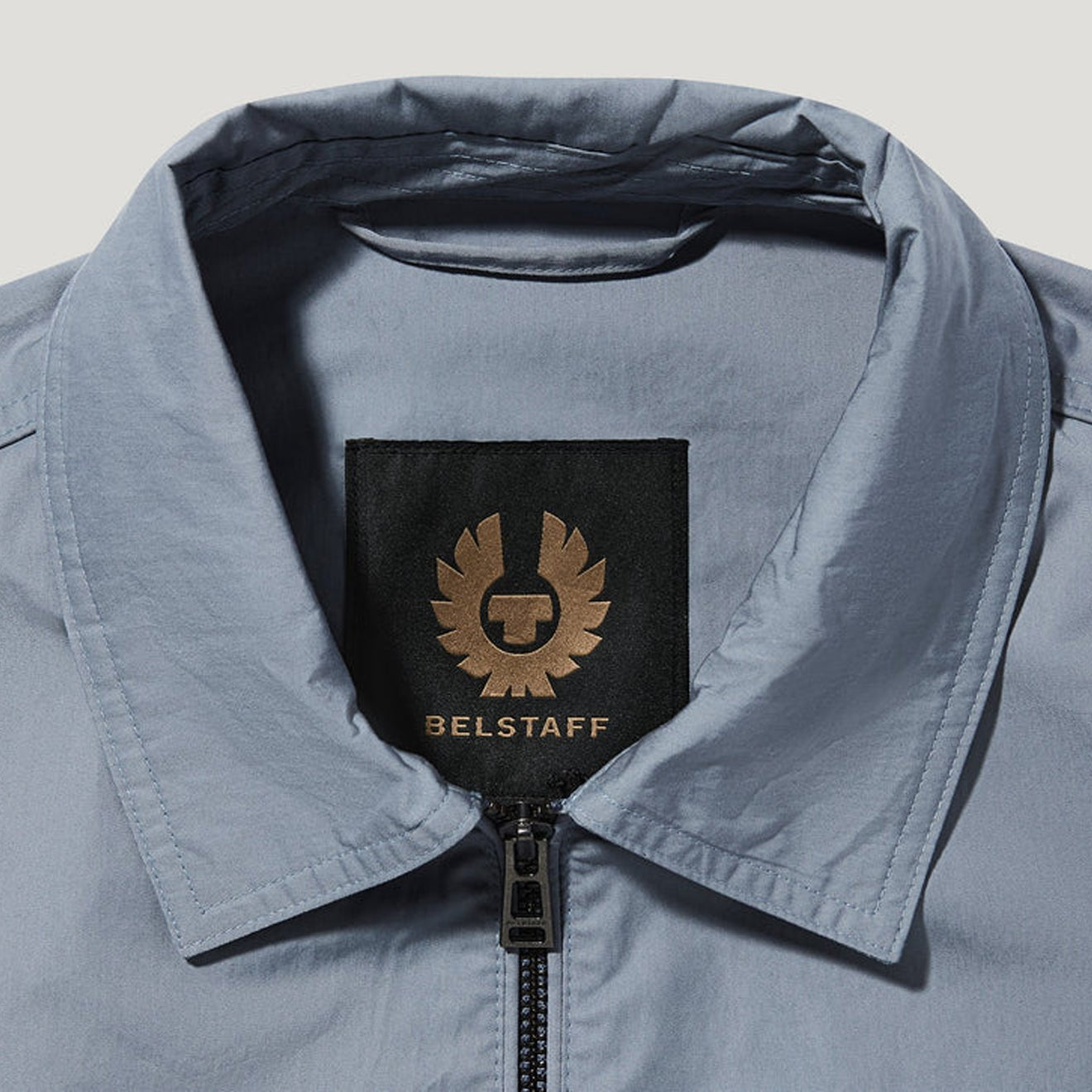 Belstaff Drome Overshirt Blue Flint - The Sporting Lodge