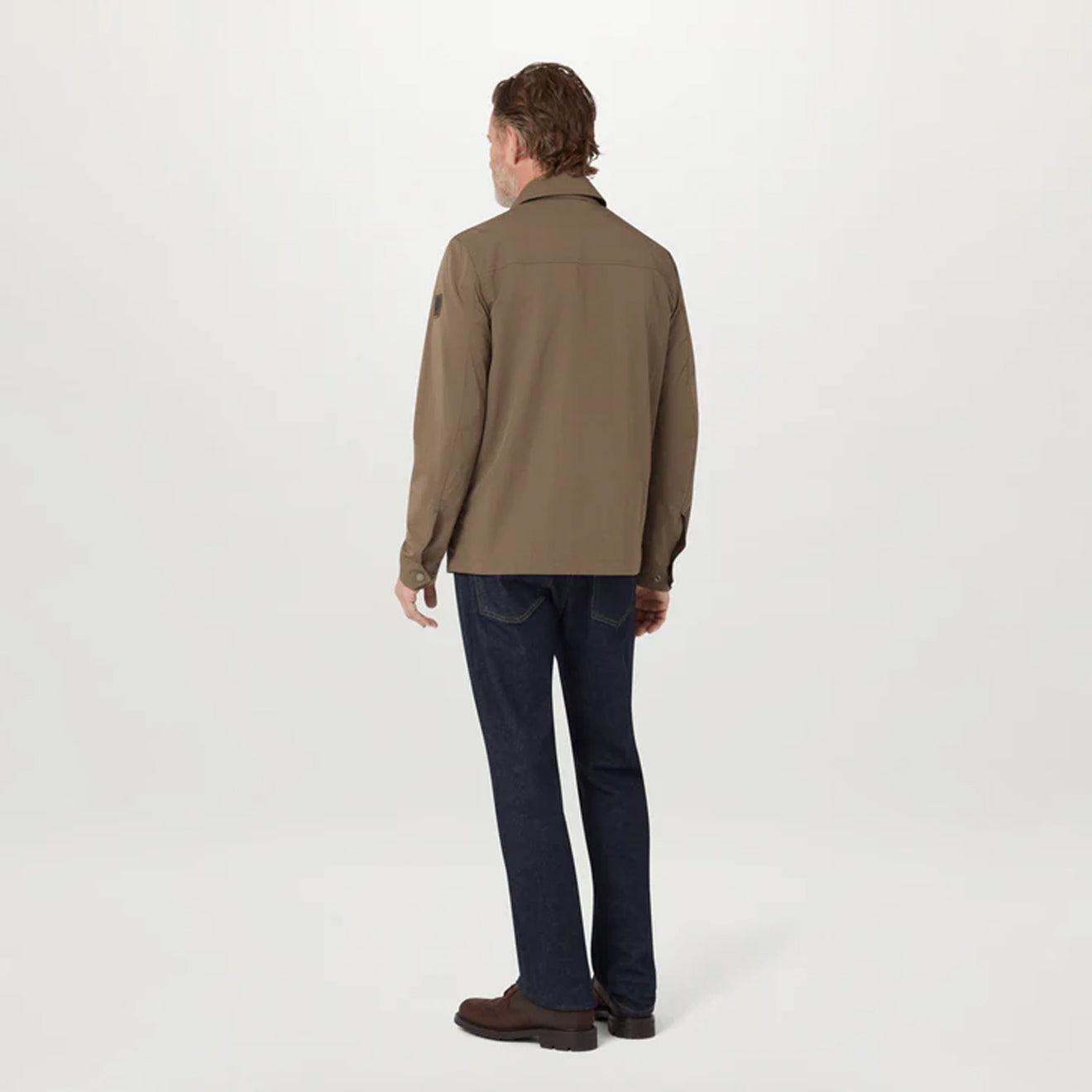 Belstaff Drome Overshirt Major Brown