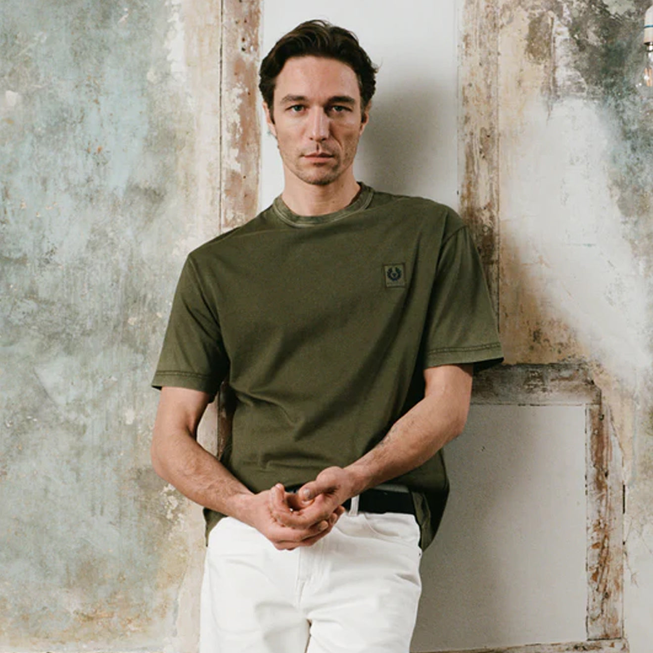 Belstaff Hockley T-Shirt Surplus Green - The Sporting Lodge