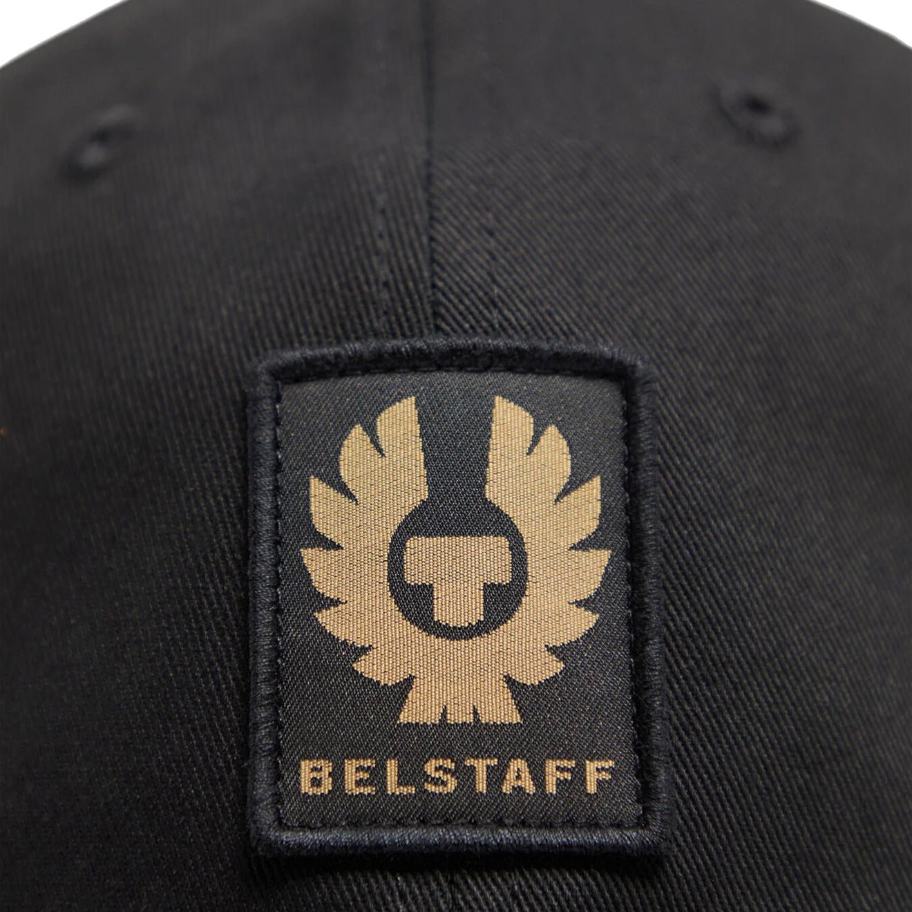 Belstaff Phoenix Logo Cap Black - The Sporting Lodge
