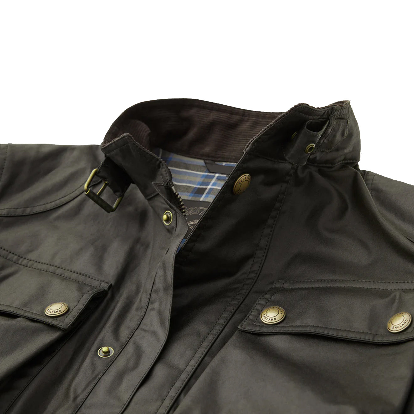 Belstaff Racemaster Jacket Faded Olive - The Sporting Lodge