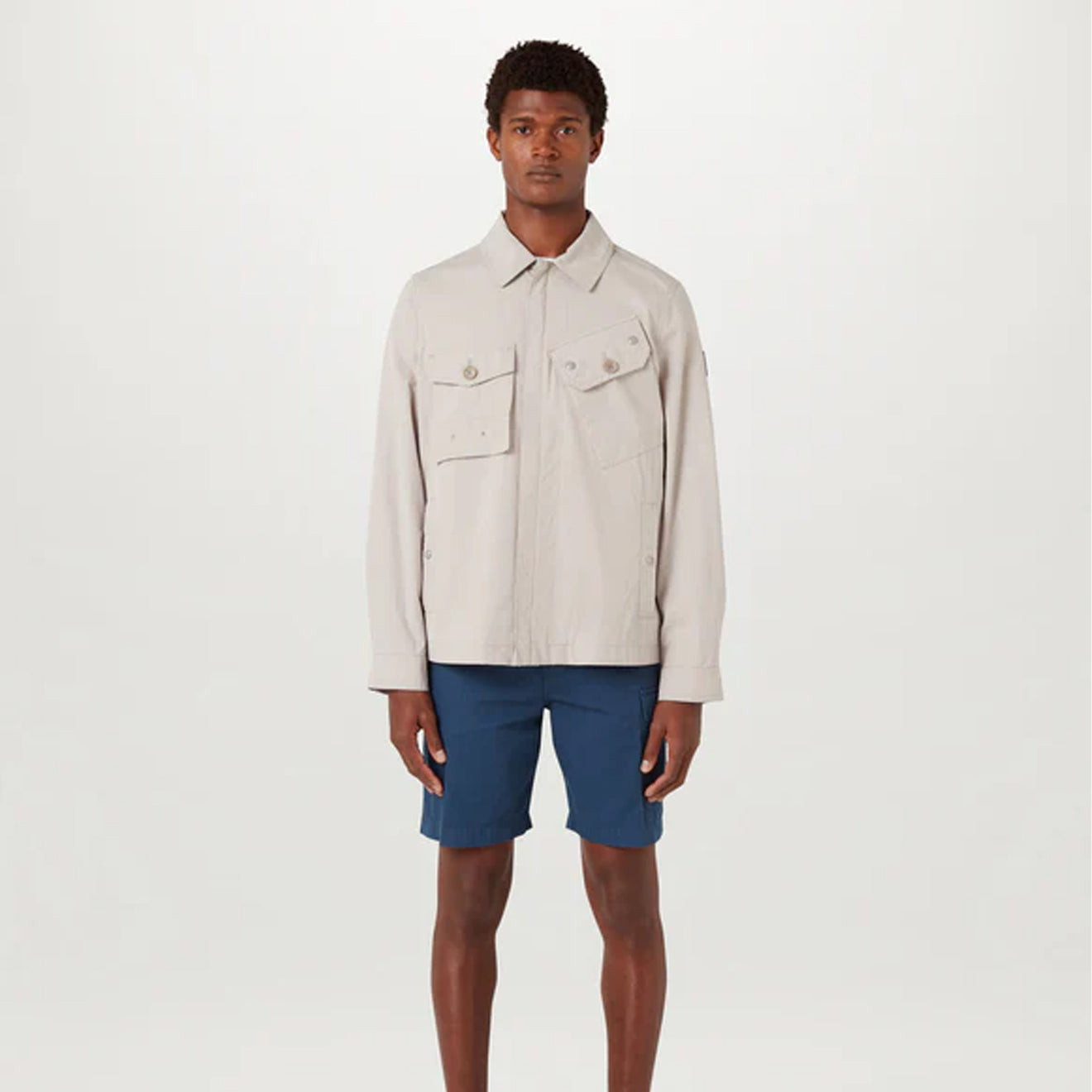 Belstaff Rig Jacket Light Pumice - The Sporting Lodge