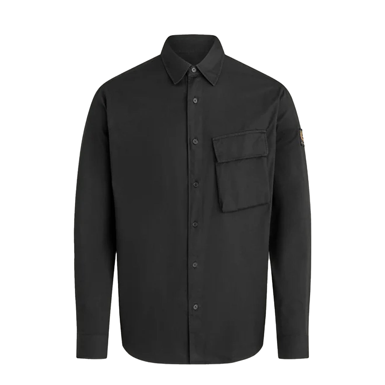 Belstaff Scale Shirt Black - The Sporting Lodge