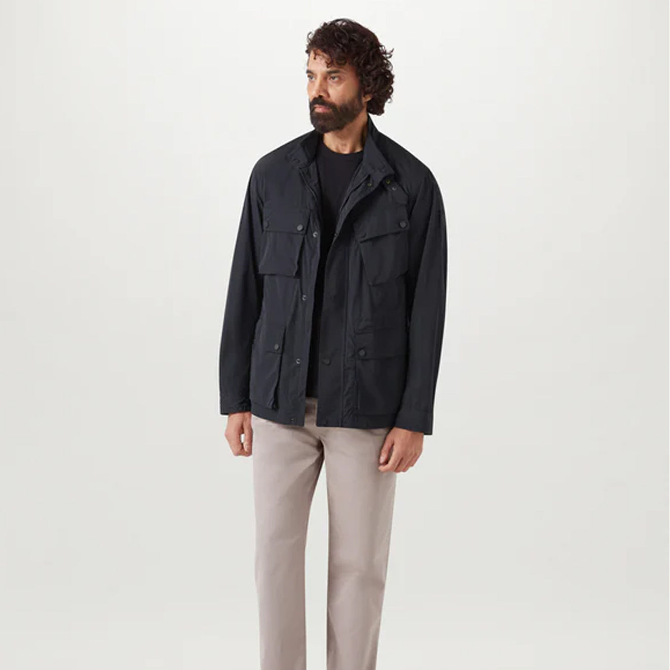 Belstaff Service Fieldmaster Jacket Black - The Sporting Lodge