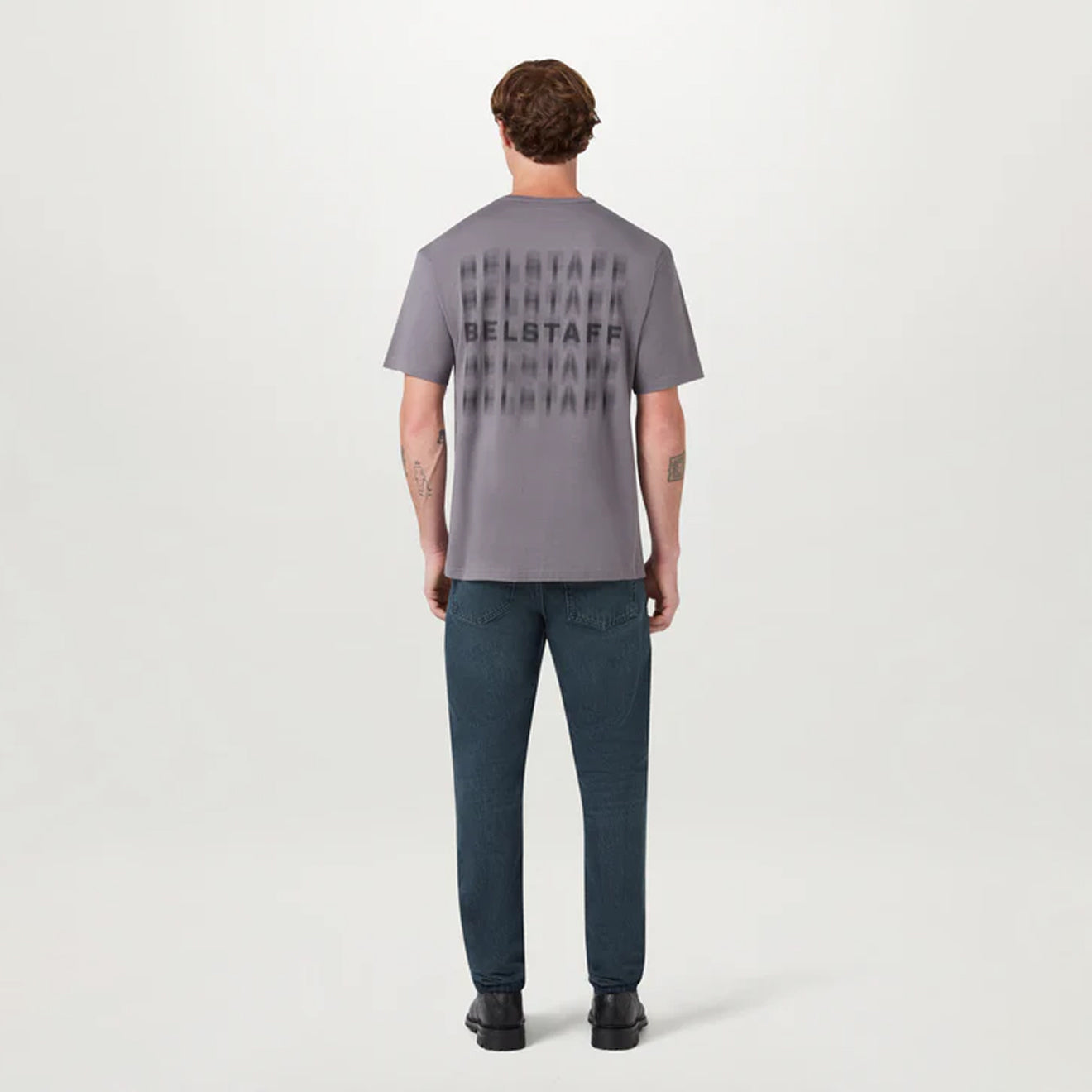 Belstaff Shadow T-Shirt Tornado Grey - The Sporting Lodge