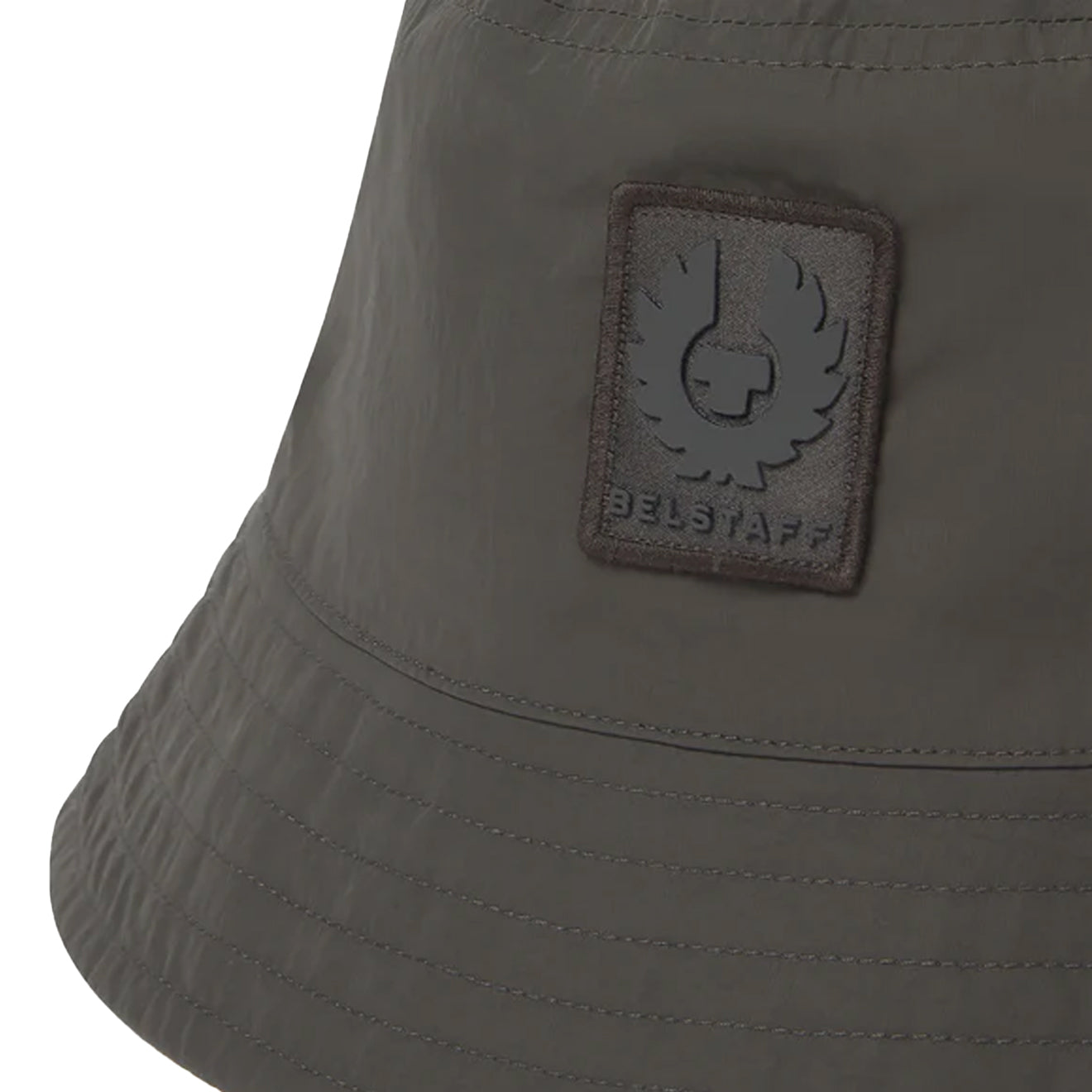 Belstaff Tech Shell Bucket Hat Army Olive - The Sporting Lodge