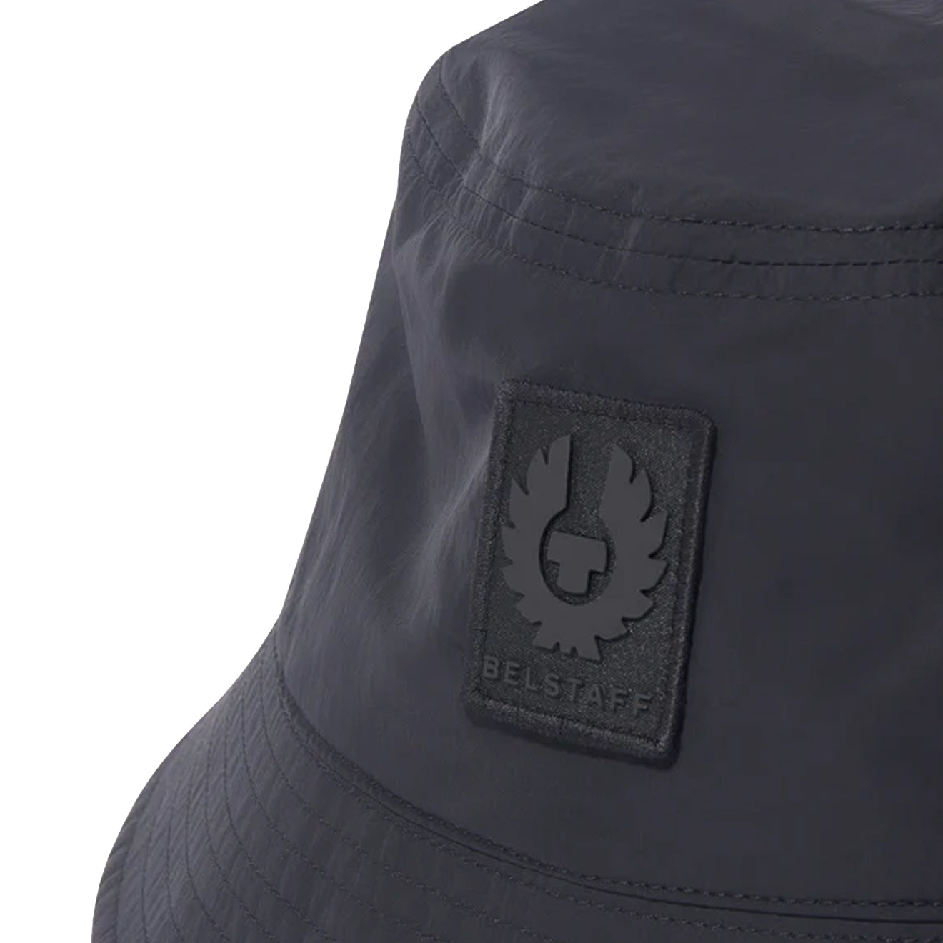 Belstaff Tech Shell Bucket Hat Black - The Sporting Lodge