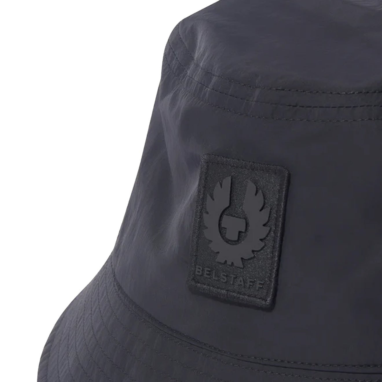 Belstaff Tech Shell Bucket Hat Black - The Sporting Lodge