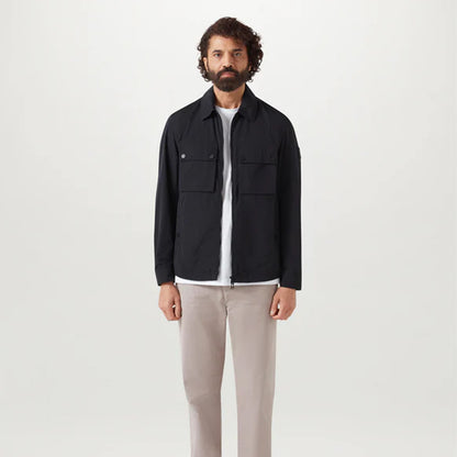 Belstaff Tourer Overshirt Black - The Sporting Lodge