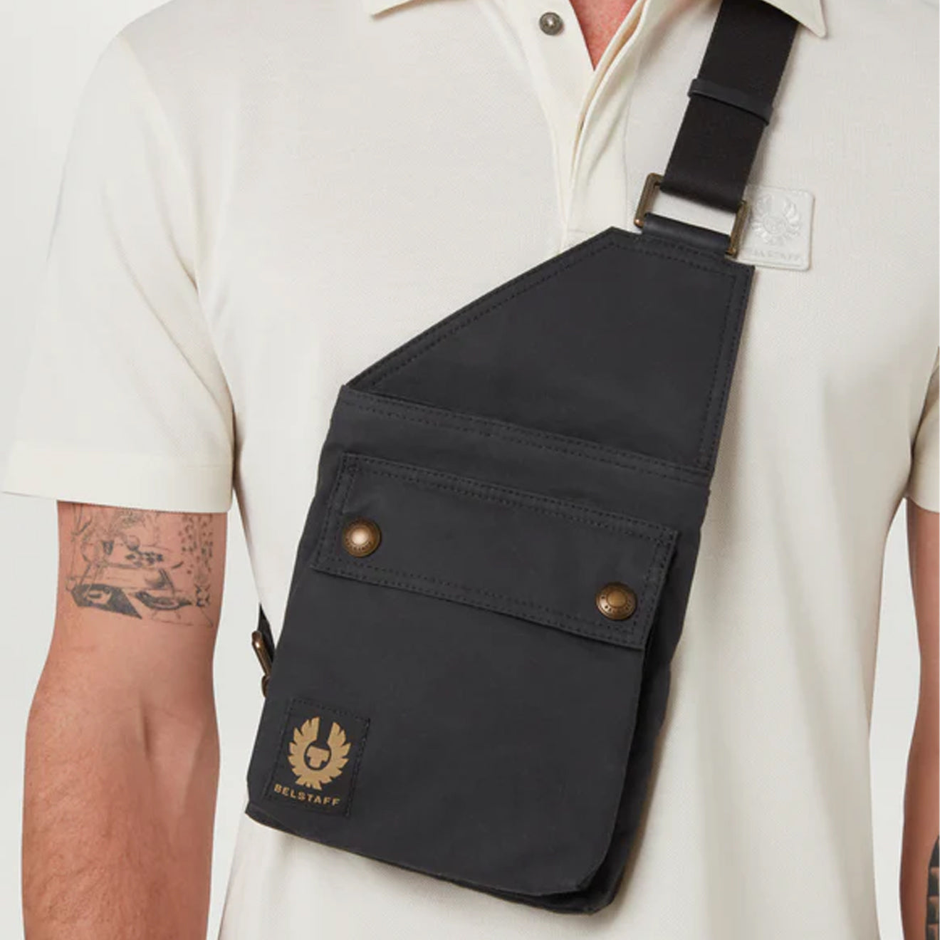 Belstaff Trialmaster Crossbody Bag Black