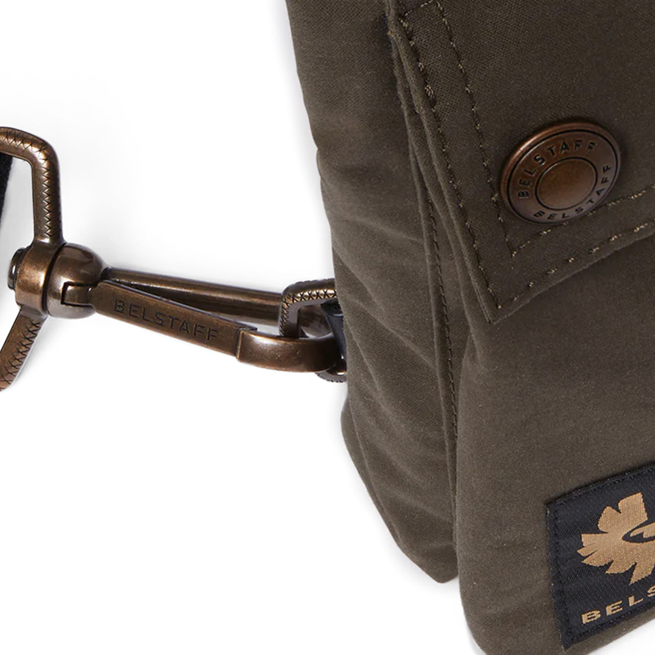 Belstaff Trialmaster Crossbody Bag Faded Olive