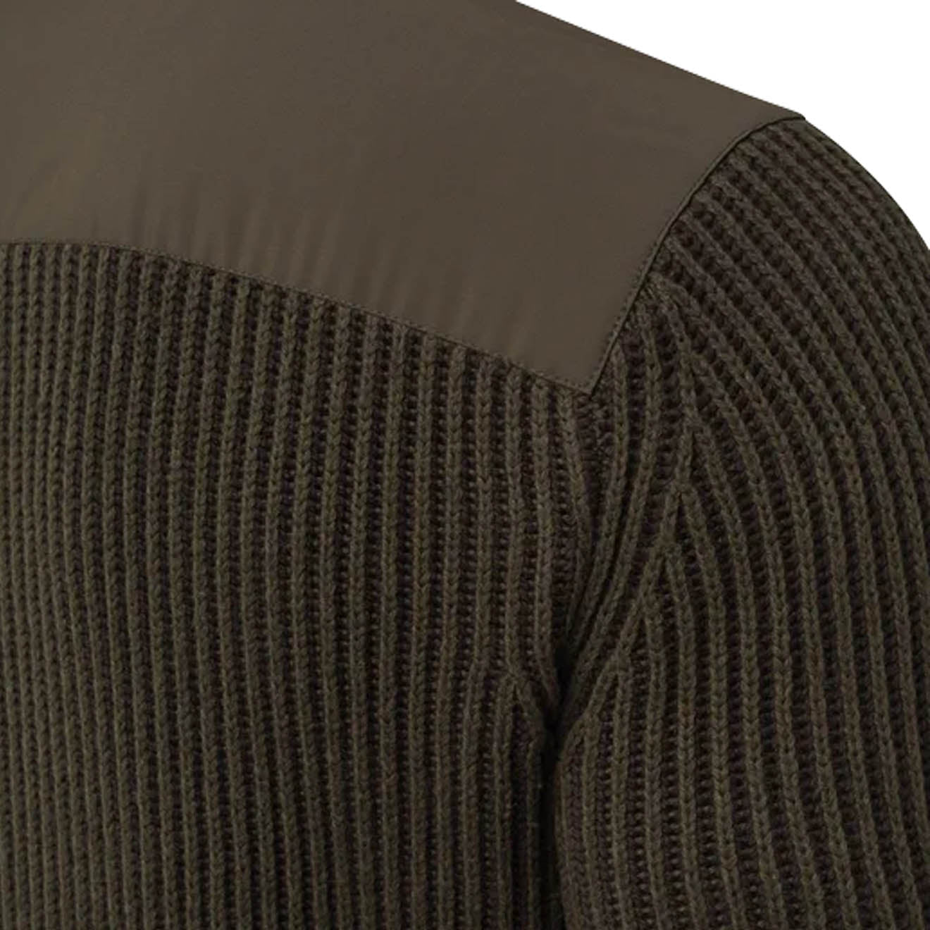 Beretta Dover Half Zip Tech Sweater Moss / Brownbark - The Sporting Lodge